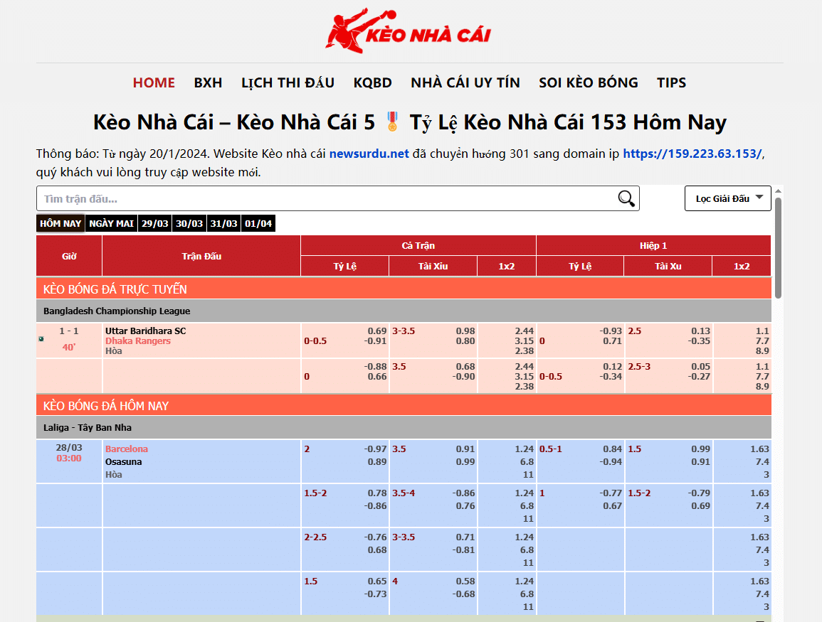 Kèo Nhà Cái 55 🎖️ Tỷ Lệ Kèo Nhà Cái 55 Trực Tuyến - keo nha cai trang chu kèo nhà cái trang chủ